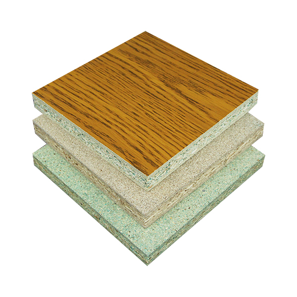 Tablero de partículas con revestimiento de melamina